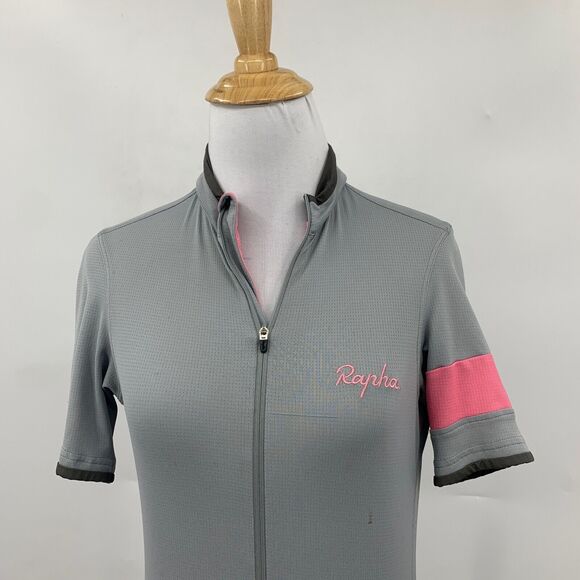 Rapha Cycling Jersey Mens S Small Gray Super Lightweight Pro Team Flyweight - Picture 3 of 11